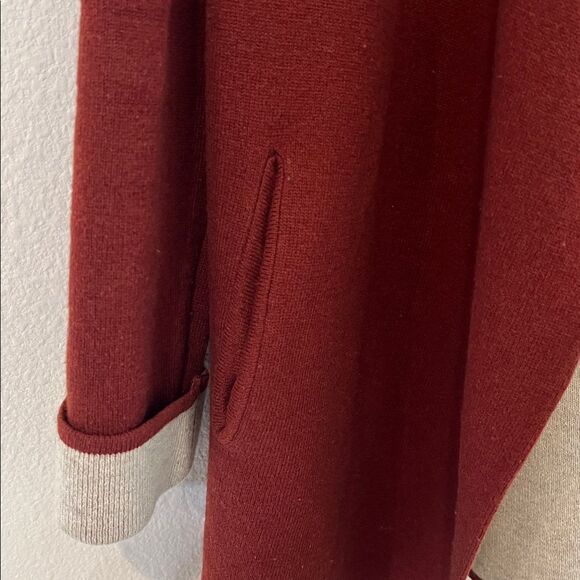 Ann Taylor Loft Cashmere Cardigan coatigan - Picture 7 of 8